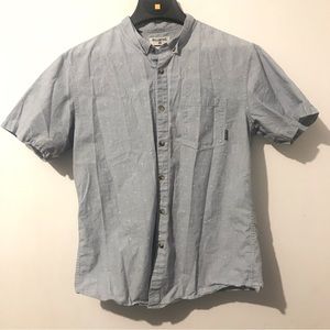 Billabong Tailored Fit Short Sleeve Button Down Shirt